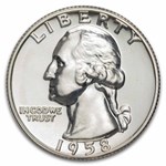 1958 Proof Washington Quarter 40-Coin Roll